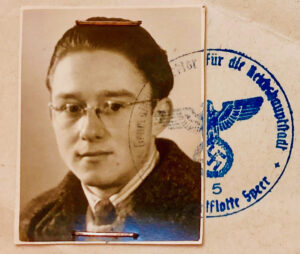 Vervalst Bewijs Huib Chel 1945 - uitsnede